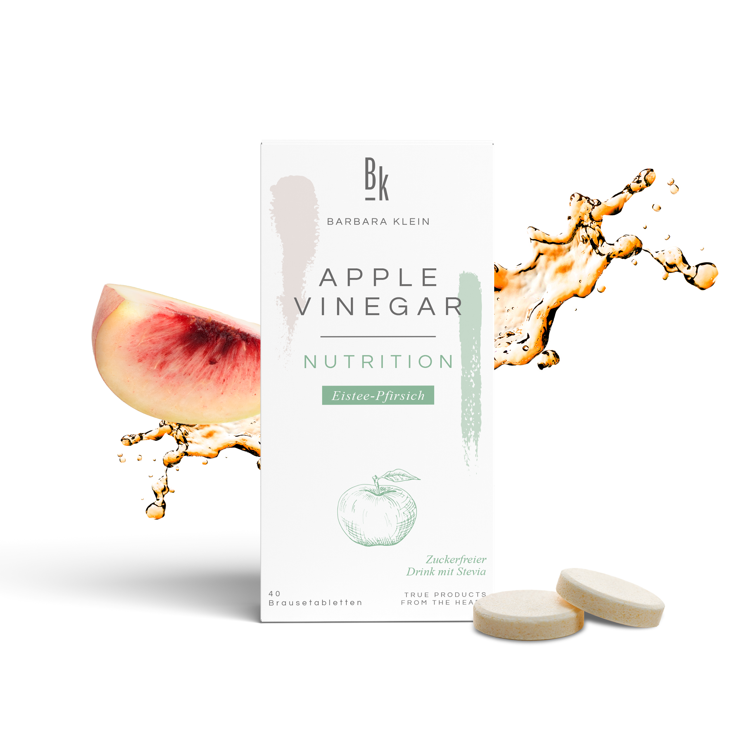 APPLE VINEGAR Eistee-Pfirsich