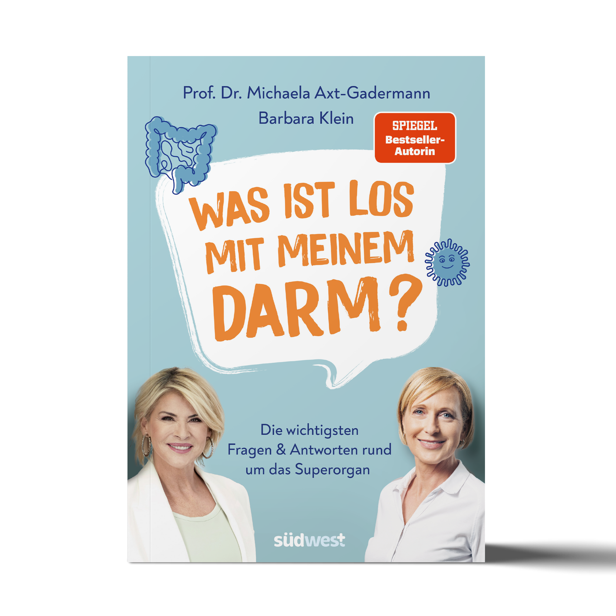 Buch „WAS IST LOS MIT MEINEM DARM?“ von Barbara Klein und Prof. Dr. Michaela Axt-Gadermann
