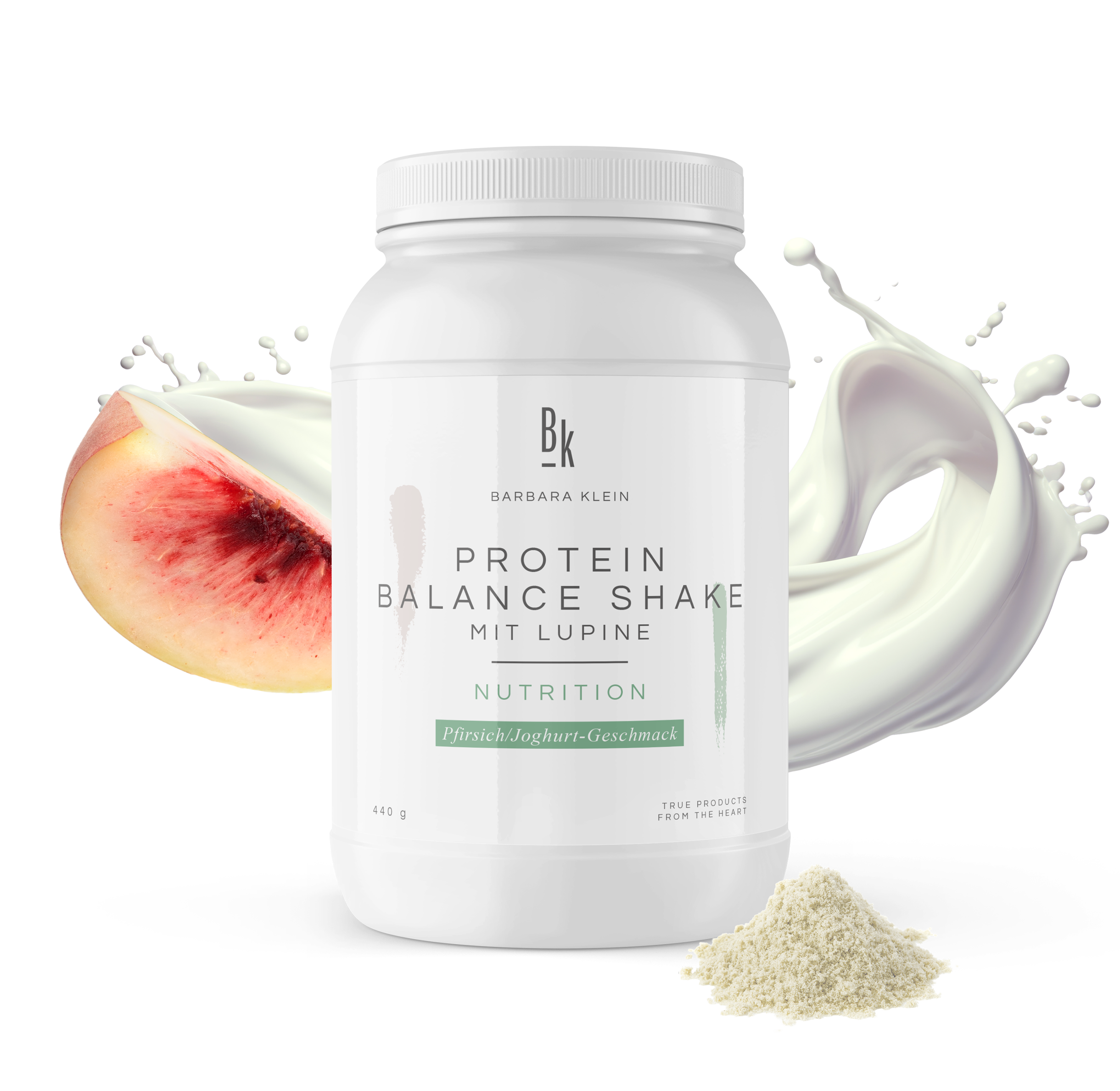 PROTEIN BALANCE SHAKE mit Lupine Pfirsich-Joghurt