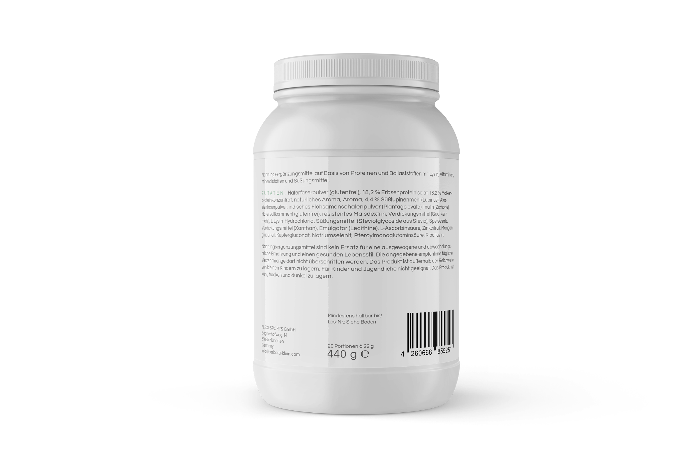 PROTEIN BALANCE SHAKE mit Lupine Vanille